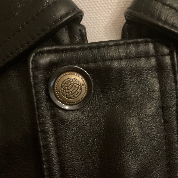 COPY - USA Leather Men's Black 'Classic Aviator' Bomber Leather Jacket NWT size… - Picture 5 of 10